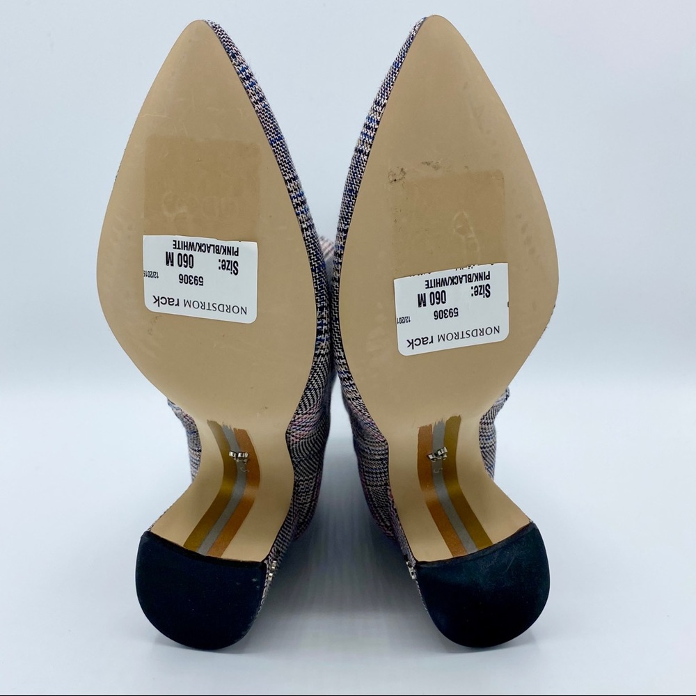 Sam Edelman Hilty 2 Plaid Ankle Boot Size 6 - Picture 13 of 14